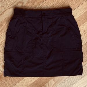 Black Athleta Cargo Skort